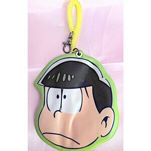 Osomatsu-san Choromatsu Keychain Card Holder Green Ichiban Kuji Banpresto 2016
